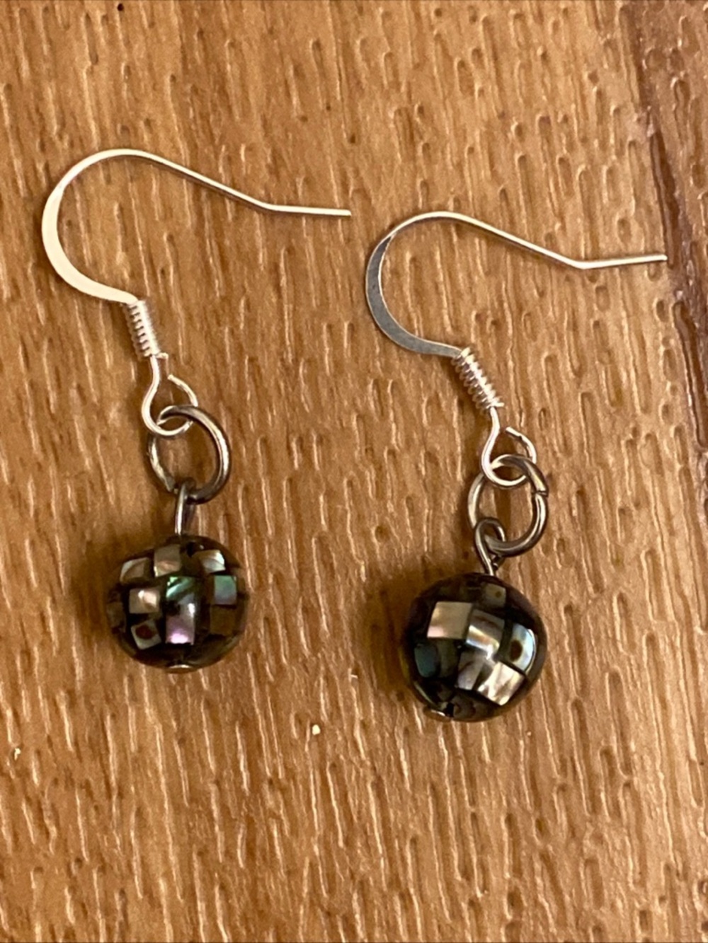 Handmade Dangle Earrings Women Round Jewelry